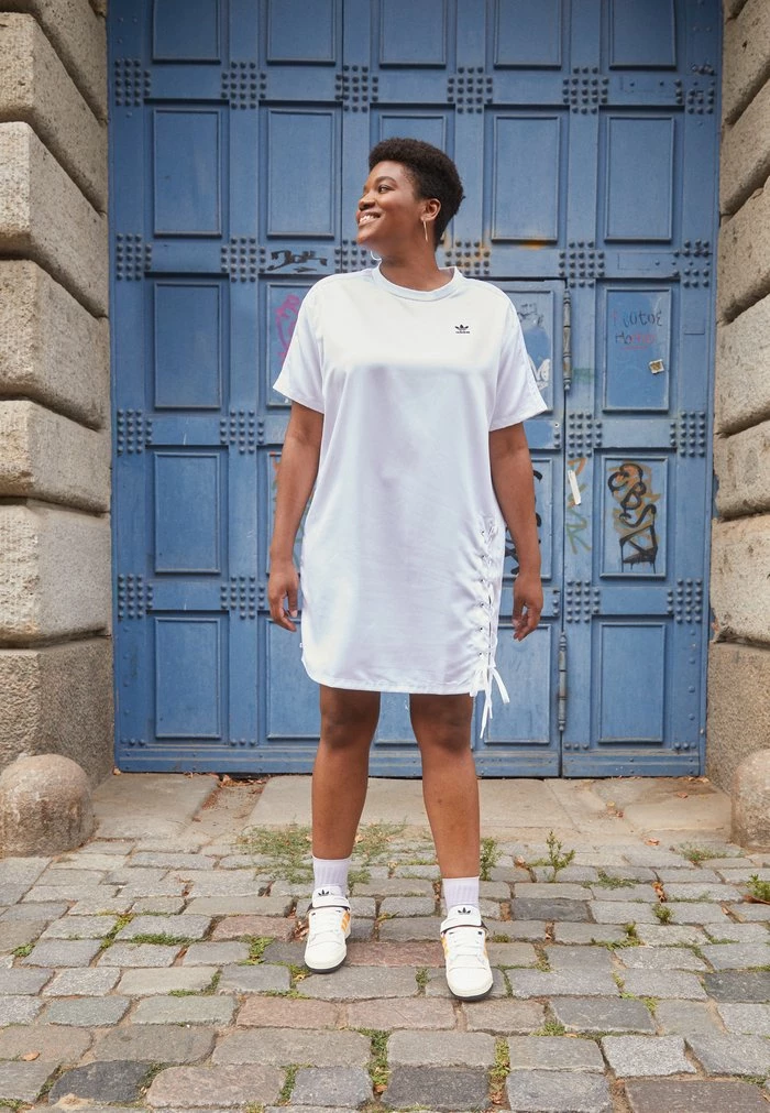 Adidas Originals TEE DRESS - Day Dress - White 2 Adidas Originals TEE DRESS - Day Dress - White - Image 2