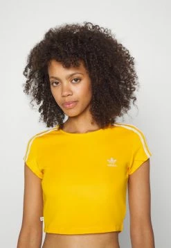 Adidas Originals CROPPED TEE - Print T-shirt - Collegiate Gold 11 Adidas Originals CROPPED TEE - Print T-shirt - Collegiate Gold -Adidas Originals Shop fe660e7c6b5d4cf4ae8666afbde7dde2