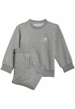Adidas Originals CREW UNISEX SET - Tracksuit - Medium Grey Heather