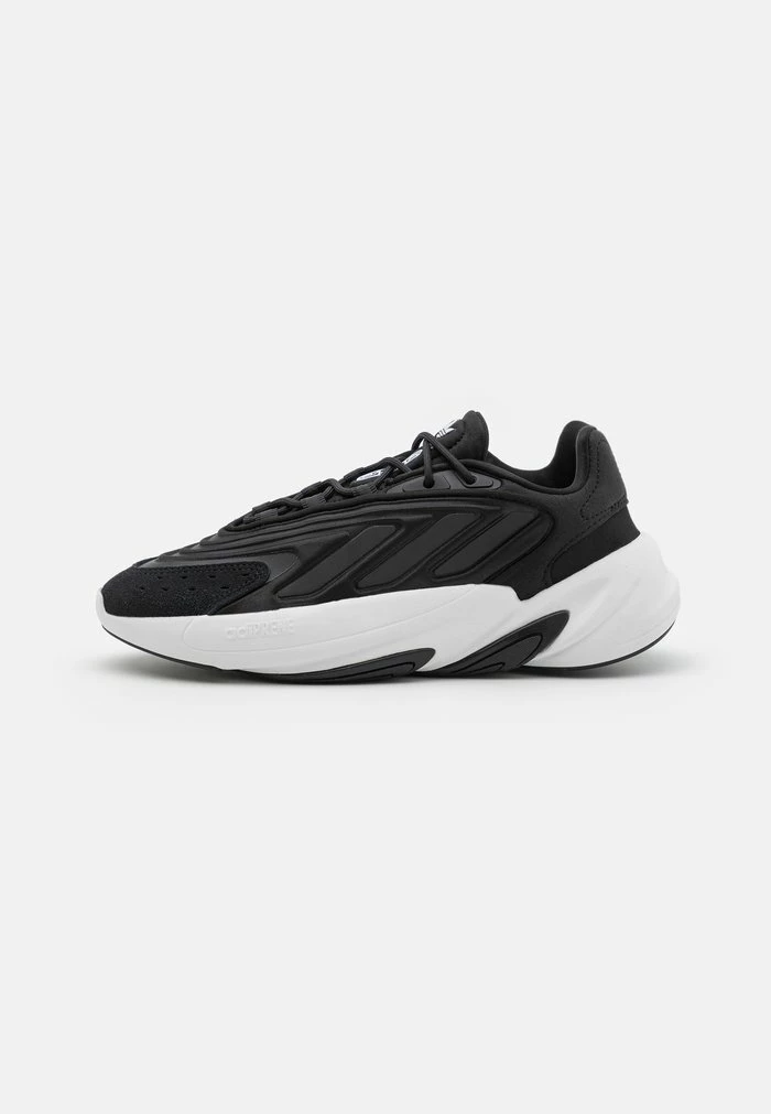 Adidas Originals OZELIA UNISEX - Trainers - Core Black/footwear White 1 Adidas Originals OZELIA UNISEX - Trainers - Core Black/footwear White