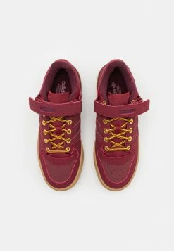 Adidas Originals FORUM LOW UNISEX - Trainers - Collegiate Burgundy/maroon Gum -Adidas Originals Shop ff06ba1115704b2eb79596b977f2aa90