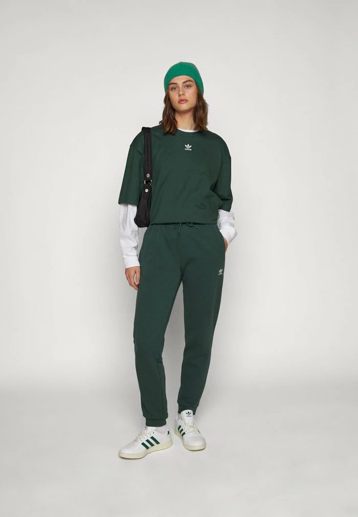 Adidas Originals TEE - Basic T-shirt - Mineral Green 5 Adidas Originals TEE - Basic T-shirt - Mineral Green - Image 5